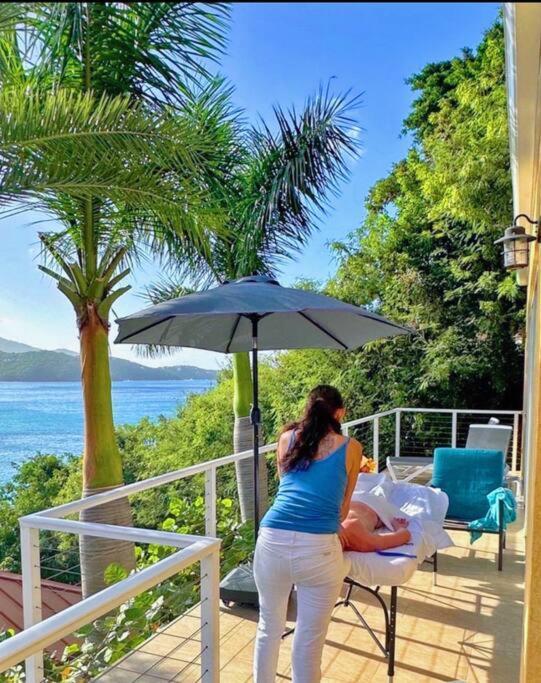 Sailfish Villa Luxury Beachfront Estate Magens Bay Cruz Bay Εξωτερικό φωτογραφία