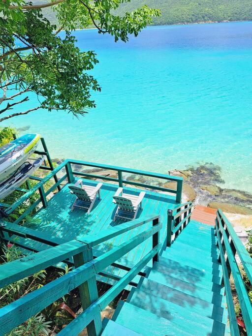 Sailfish Villa Luxury Beachfront Estate Magens Bay Cruz Bay Εξωτερικό φωτογραφία